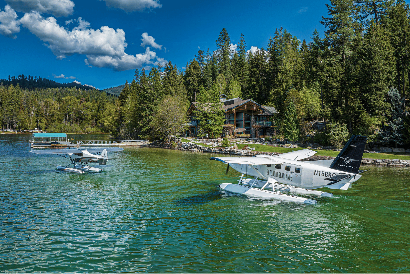 Seaplanes on Hayden Lake (1)