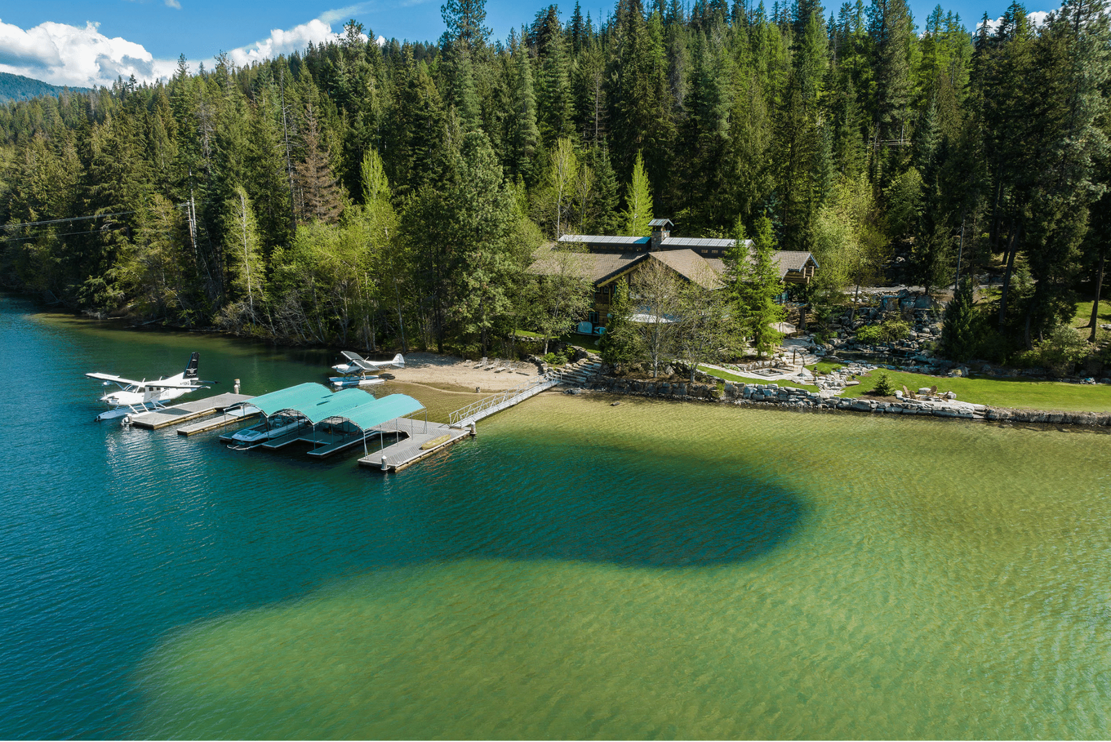 Seaplanes on Hayden Lake (3)